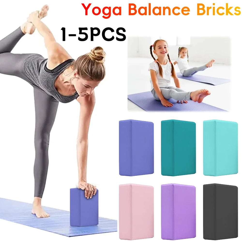 High-Density EVA Foam Yoga Block for Balance and Support