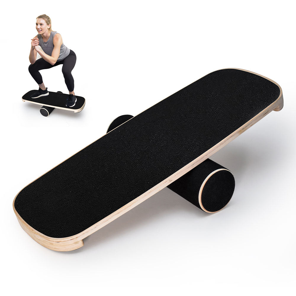 Wooden Balance Board for Core Stability Training - Max Load 200kg
