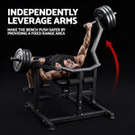 Everfit Chest Press Machine Folding Workout Bench Black