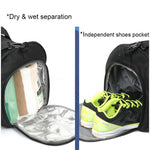 Large Waterproof Gym & Travel Bag with Shoe Compartment