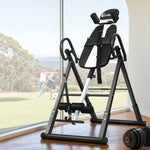 Everfit Grey Inversion Table for Back Pain Relief and Stretching
