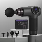Everfit Massage Gun 8 Speed Rechargeable Muscle Massager Black