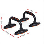 Everfit Push Up Bars - Ergonomic Parallel Handles for Home Gym