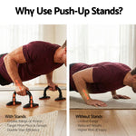 Everfit Push Up Bars - Ergonomic Parallel Handles for Home Gym