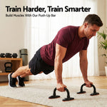 Everfit Push Up Bars - Ergonomic Parallel Handles for Home Gym