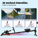 Everfit Hydraulic Rowing Machine with 12 Resistance Levels