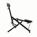 Everfit Foldable Squat Machine Adjustable Seat Home Gym