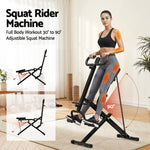 Everfit Foldable Squat Machine Adjustable Seat Home Gym