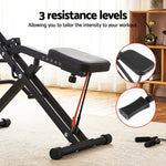Everfit Foldable Squat Machine Adjustable Seat Home Gym