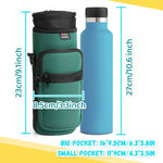 Neoprene Water Bottle Carrier with Adjustable Strap