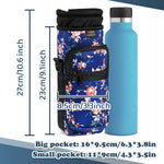 Neoprene Water Bottle Carrier with Adjustable Strap