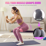 3 Levels Resistance Bands for Exercise and Pilates Workouts