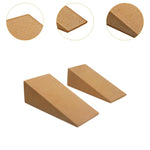 Cork Squat Wedge Blocks Set for Heel Elevation - 2 Pieces
