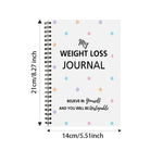 Weight Loss Planner Journal for Fitness Tracking