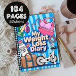 12-Week Weight Loss Planner Journal for Fitness Tracking
