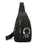 Large Capacity Sports Chest Bag for Gym and Outdoor Use