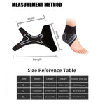 Sports Ankle Brace Support Adjustable Compression Sleeve