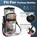 Neoprene Water Bottle Carrier with Adjustable Strap