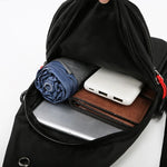 Large Capacity Sports Chest Bag for Gym and Outdoor Use