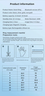 Smart Ring with GPS, Sleep & Stress Tracking - 2026 Model