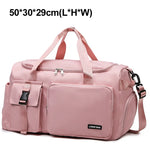 Women's Gym Travel Duffel Bag with Wet Pocket, 58cm