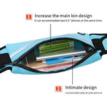 Portable Running Belt with Adjustable Phone Pocket
