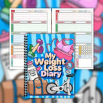12-Week Weight Loss Planner Journal for Fitness Tracking