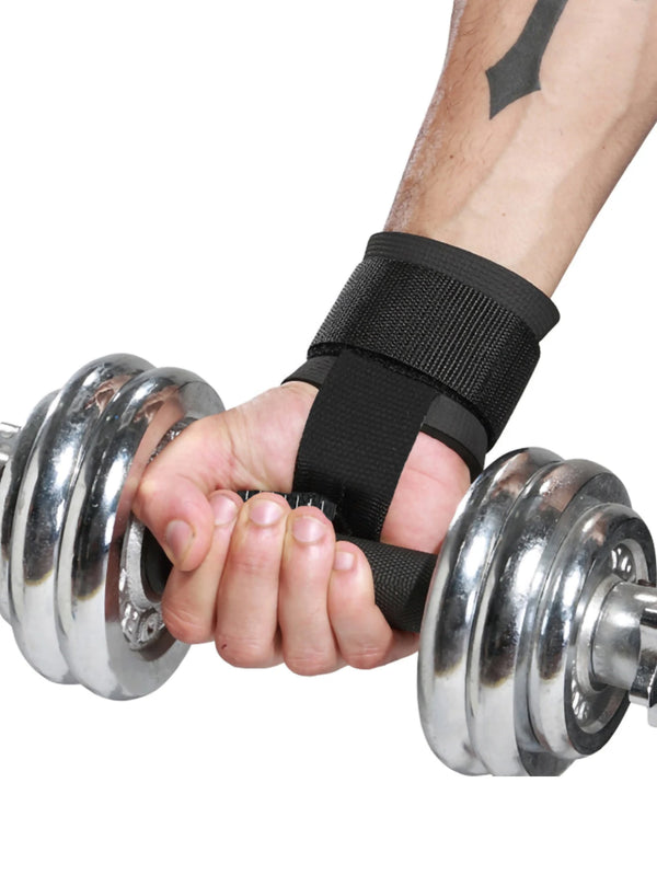 Weight Lifting Wrist Straps with Anti-Slip Grip