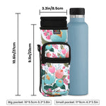 Neoprene Water Bottle Carrier with Adjustable Strap