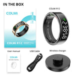 COLMI R12 Smart Ring with Touch Display and Health Tracking