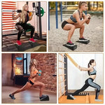 3-Piece Yoga Wedge Slant Board Set for Stretching and Recovery