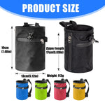 Non-Slip Climbing Chalk Bag with Adjustable Belt and Brush