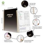 Fitness Plan Book & Daily Progress Tracker Notebook
