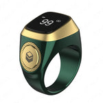Smart Tasbih Ring with Islamic Prayer Reminder and Counter