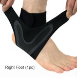 Sports Ankle Brace Support Adjustable Compression Sleeve