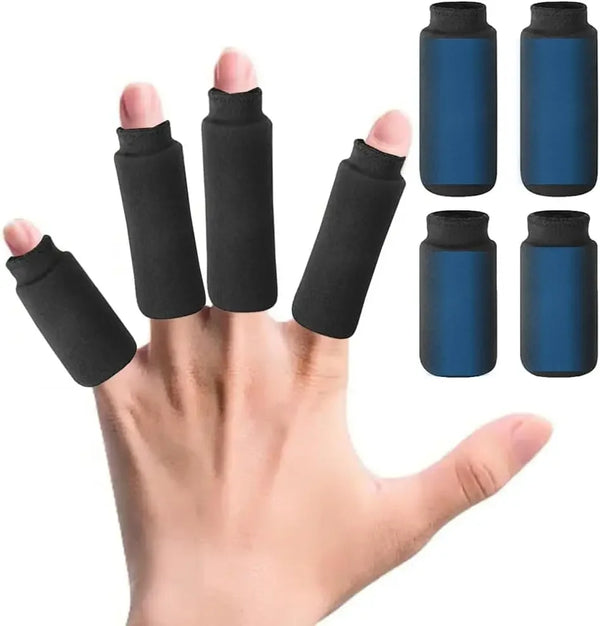 Finger Ice Sleeve Set for Pain Relief - 4PCS, Gel & Lycra