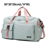 Women's Gym Travel Duffel Bag with Wet Pocket, 58cm