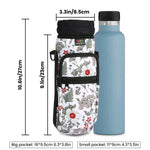 Neoprene Water Bottle Carrier with Adjustable Strap