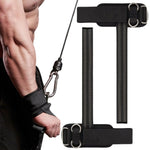 Non-Slip Lifting Straps with D-Rings for Strength Training