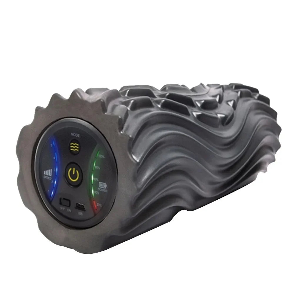 USB Rechargeable Vibrating Foam Roller for Muscle Recovery