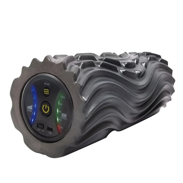 USB Rechargeable Vibrating Foam Roller for Muscle Recovery