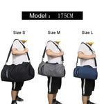 Large Waterproof Gym & Travel Bag with Shoe Compartment