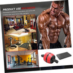 Big Wheel Ab Roller with Knee Mat - Durable Fitness Equipment