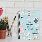 Weight Loss Journal Fitness Notebook Workout Log - 120 Pages