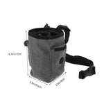 Portable Chalk Bag for Climbing and Weightlifting - Grey