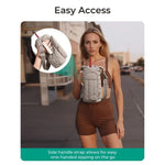 Large Capacity Water Bottle Holder Bag with Multi-Pockets