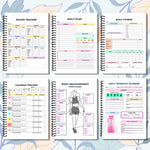 Fitness Planner Bundle with Workout Log Book