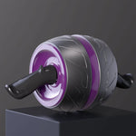 Big Wheel Ab Roller with Knee Mat - Durable Fitness Equipment