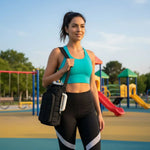 Large Capacity Water Bottle Holder Bag with Multi-Pockets
