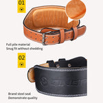 Adjustable Weightlifting Belt for Core and Back Support